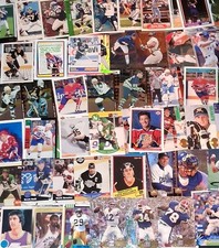 Vintage Football - Basketball - Baseball - Hockey Sports Cards Lot 1980s 1990s 