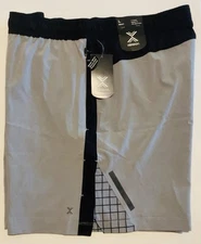 Xersion Running Shorts Men’s Size L, Gray & Black Quick Dri Athletic Short Large