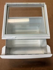 Kitchen Aid Refrigerator Crisper Pan and Cover 2223358 2223356