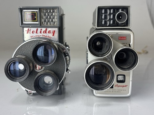 8mm Movie Camera Set Of 2 Kodak And Holliday - Picture 2 of 4