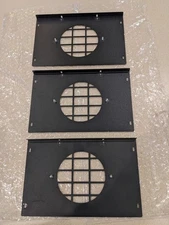 Stern Pinball 4in Standard Speaker Panel Insert /mounting brackets (Lot of 3)
