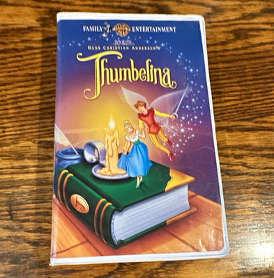 Warner Home Video Thumbelina VHS 1994 G NTSC English Clamshell