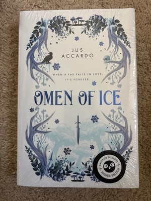 Omen of Ice by Jus Accardo (2023, Hardcover)