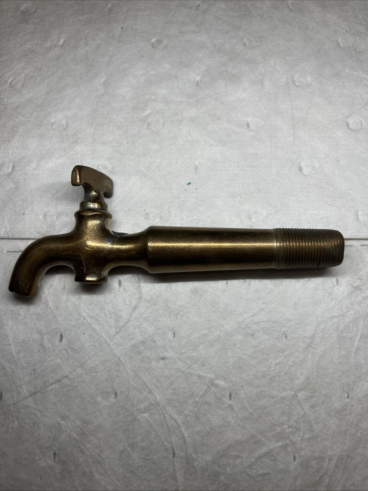 Vintage Antique Solid Brass Barrel Bung Spigot Keg Tap Breweriana - Image 2 of 4