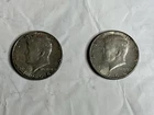 Two 1964 Kennedy Half Dollars Circulated