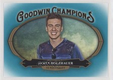 2020 Upper Deck Goodwin Champions Horizontal Turquoise James Holzhauer #76 0f4i