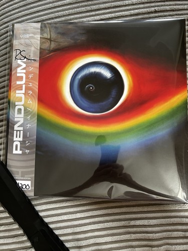 PENDULUM - Inertia - Vinyl clear vinyl 2xLP OBI Signed numbered 300 copies only