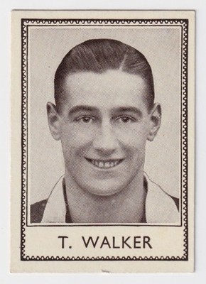 Trade Card - Berühmte Fußballer (Barratt & Co.) - #106 T. Walker (Herzen)