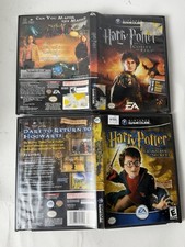 GameCube Harry Potter & the Chamber of Secrets & Goblet of Fire Complete CIB