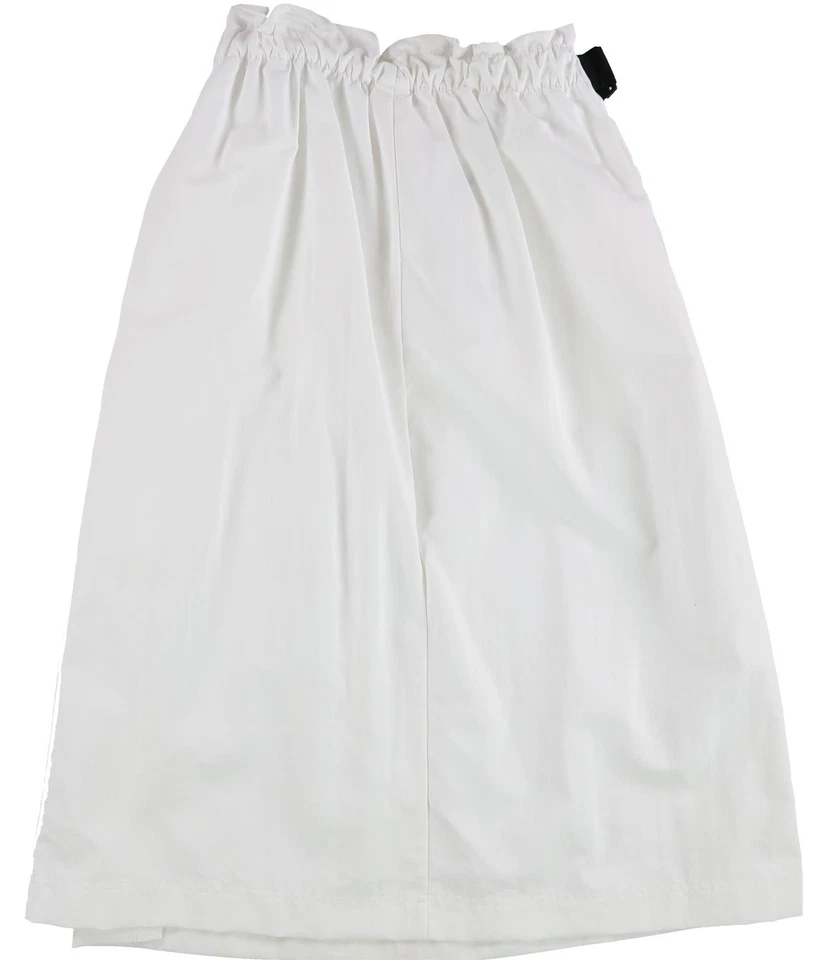 Falda envolvente con cinturón Reebok para mujer, blanca, S Foto 2 de 2