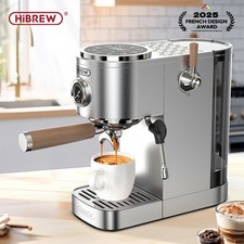 HiBREW Semi-automatic Espresso Coffee Machine 3 Level Temperature Adjustable H13