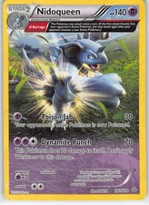 Nidoqueen 69/160 Rare Primal Clash Pokemon Heavily Played