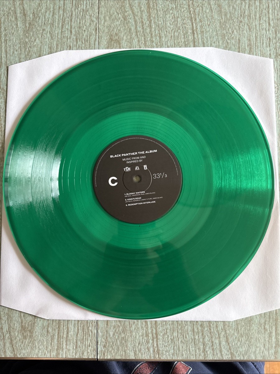 洋楽 BLACK PANTHER THE ALBUM [Green] Black Panther the Album Soundtrack Limited Green Vinyl