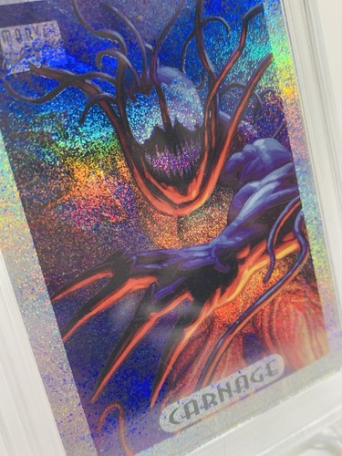 1994 Marvel Masterpieces Holofoil Silver #2 Carnage EMC 10 💎 - Bild 3 von 6