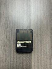 Sony PlayStation 1 PS1 1MB Memory Card 15 Block Interact TESTED
