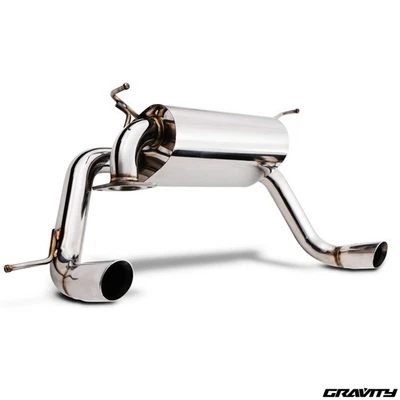 GRAVITY PERFORMANCE SISTEMA DI SCARICO CATBACK INOX CAT BACK PER TOYOTA MR2 ROADSTER 1.8 W30 00-07