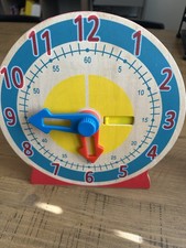 Melissa And Doug Wooden Clock