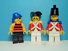 Lego # 6247 : Bounty Boat de Pirate I.  Bo&icirc;te et plan