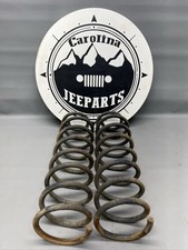 Set Of Stock Front Coil Springs Oem 97-06 Jeep Wrangler Tjlj