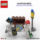 LEGO - Pirate Skeleton Pack + Accessories