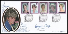 WAYNE SLEEP OBE Signed 1998 GB Diana, Princess of Wales Benham BLCS138 FDC
