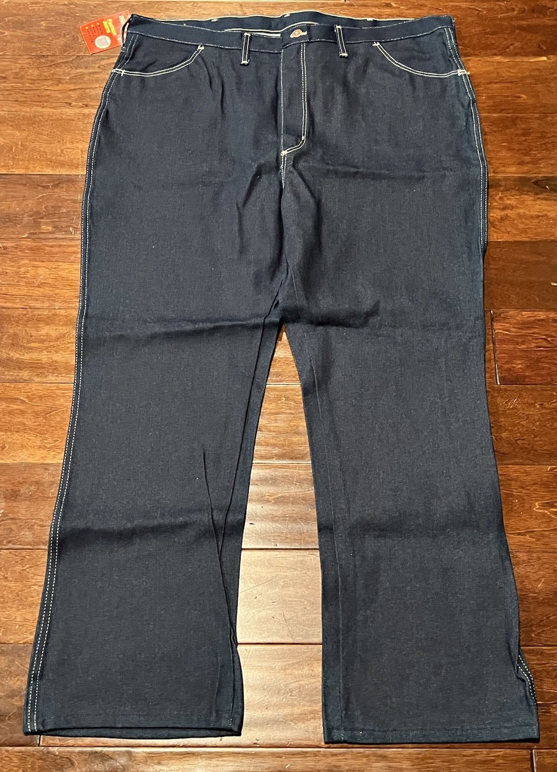 S 44 X 31 Dead Stock Western Boot Cut Denim Jeans