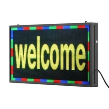 27x14 in Programmable LED Sign Scrolling Digital Display Board P5 Full-color