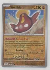 Stunfisk Reverse Foil Pokemon Scarlet & Violet: Obsidian Flames OBF #112