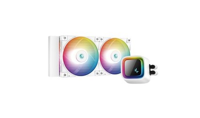 DeepCool LS520 Komplett-Wasserkühlung, 240mm - weiß