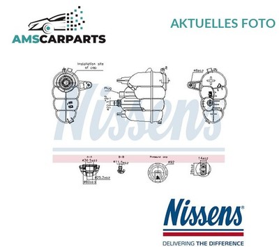 KÜHLMITTEL AUSGLEICHSBEHÄLTER 996323 NISSENS P NEU OE QUALITÄT
