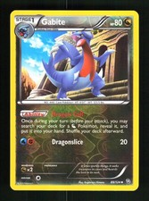 Gabite 89/124 Reverse Holo Uncommon Dragons Exalted Pokemon 2012 LP Himeno