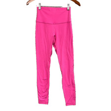 Lululemon Align High-Rise Pant 28" Sonic Pink Womens 4 Leggings Gym Workout