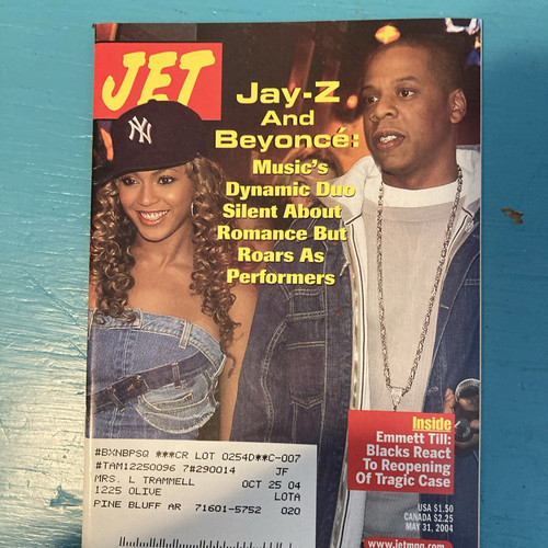 Jet Magazine May 31 2004, Jay-Z & Beyoncé cover - Picture 1 of 1