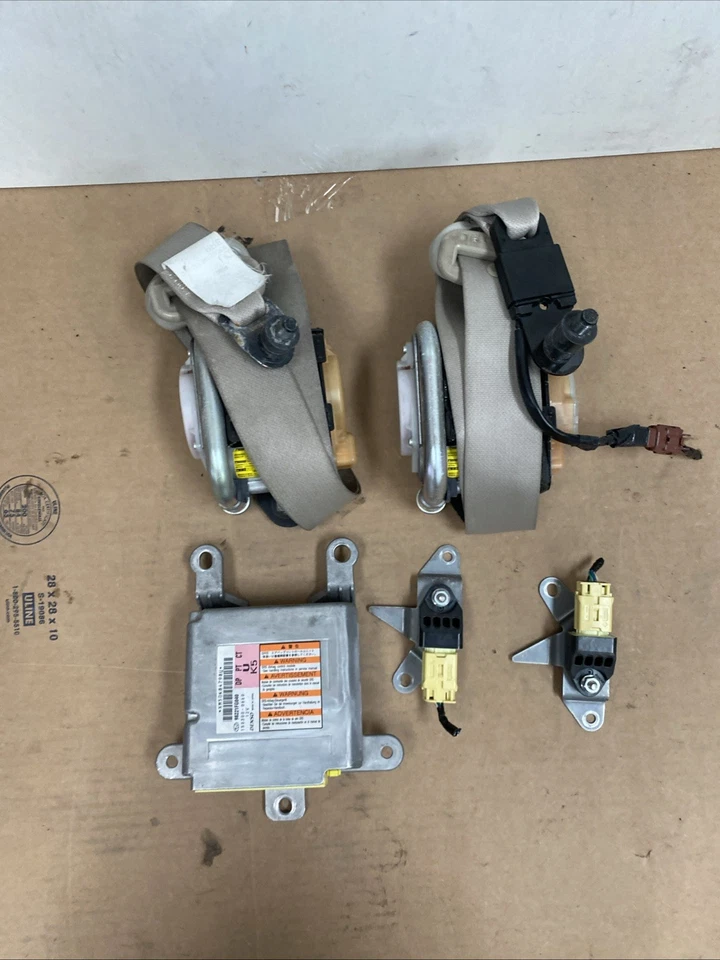 2008 2009 Subaru Impreza Front Left Right Seat Module Belt Retractor 41625 - Image 2 of 4