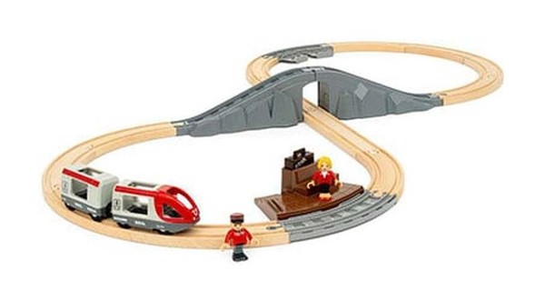 Holzeisenbahn Reisezug - Starter Set (Brio) (Ravensburger Verlag Gmbh) Neu/Ovp-image