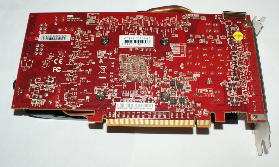 PowerColor Eyefinity6 AMD 7870 2GB GDDR5 PCIE Mini DisplayPort x6 Graphics Card - Image 2 of 4