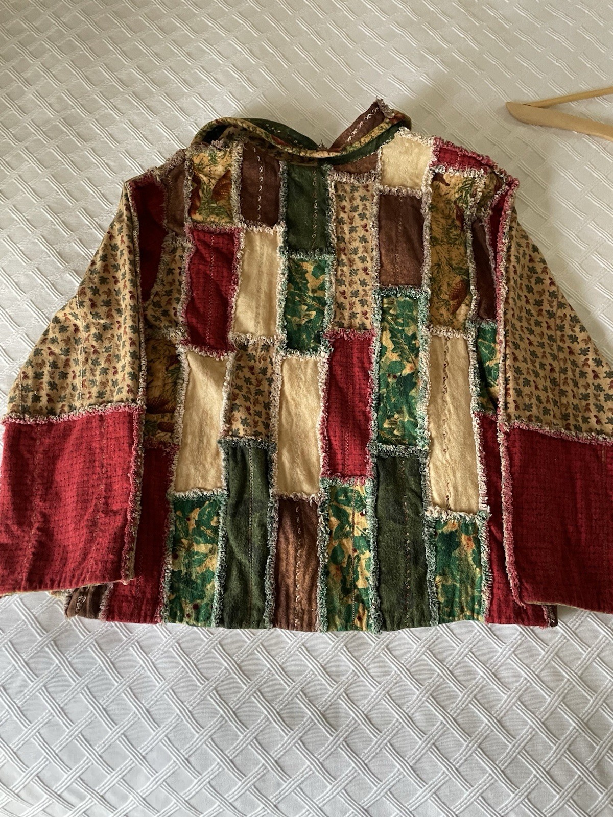 Handmade Ragbag Patchwork Reversible Jacket Chris… - image 5