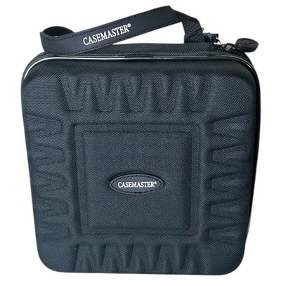 Black Darts Case Hard Shell Pro Dart Case Zips Multi Section for Pub Games NEW