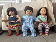 American Girl Bitty Baby Twins Lot Of Three
