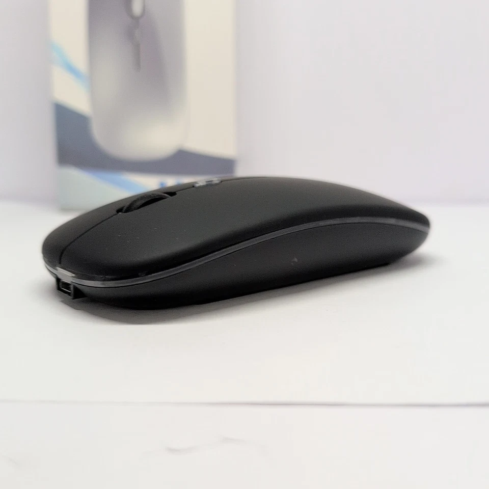 Sleek 2.4 GHz Wireless Optical Mouse For Windows -  Bluetooth - Rechargeable NEW - Image 4 of 4
