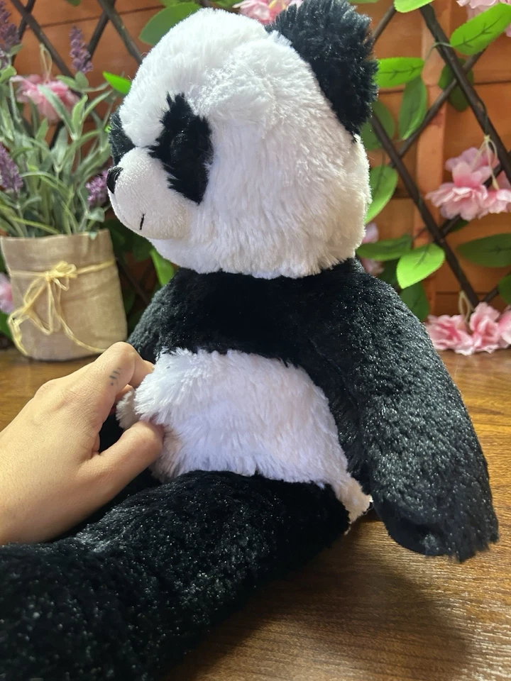 Vintage 2001 Bear Factory Panda Plush Black & White Bear Stuffed Animal - Image 2 of 4