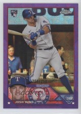 2023 Topps Chrome Logofractor Edition Purple Refractor /250 Josh Jung #93 0rj8