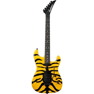 Jackson Pro Origins 1985 Limited Edition San Dimas SD1 Hs FR Yellow Bengal -