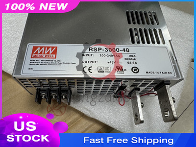 MEANWELL RSP-3000-48 Power Supply 100% Original New In Box - Fast Shipping