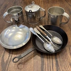 Reproduction Civil War Camp Frying Pan Tinware Axel Ulrich Excellent Quality
