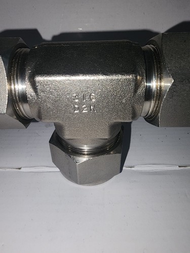 Low tax rate# Swagelok Stainless Steel Tube Tee, 1