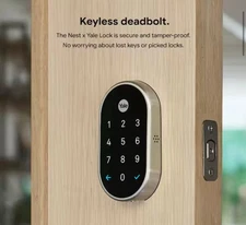 Nest x Yale Lock  Nest Connect Front Door Smart Lock