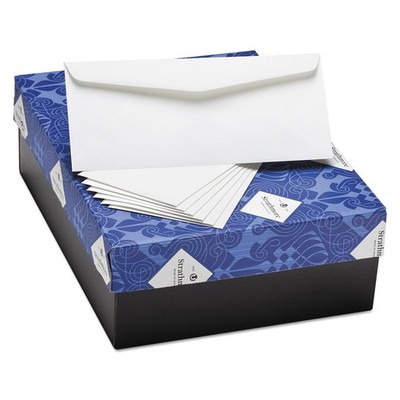 Strathmore M27565 25% Cotton Business Envelopes, Natural White, 24 lbs, 4 1/8 x