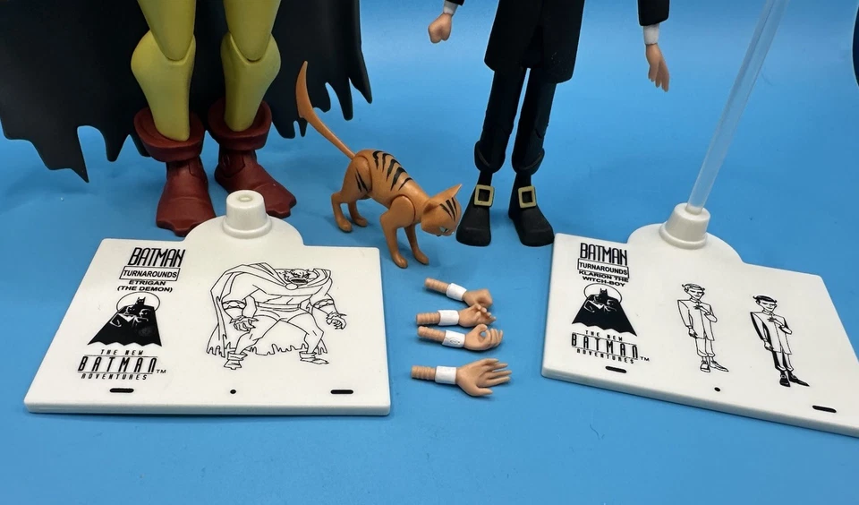 Paquete de 2 figuras completas de Batman Adventures Etrigan y Klarion de DC Collectibles Foto 4 de 4