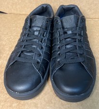 K SWISS CLASSIC VN LEATHER LOW 03343-001-M Black Casual SNEAKER Men  s Sz 7.5